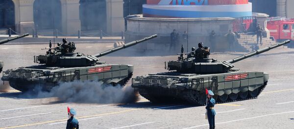 Генеральная репетиция военного парада, посвящённого 72-й годовщине Победы в ВОВ - Sputnik Литва