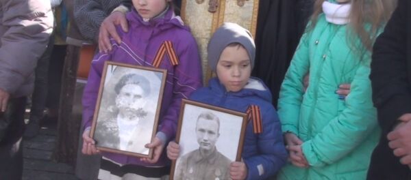 Тысячи жителей Литвы участвовали в акции Бессмертный полк, архивное фото - Sputnik Литва