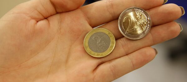 Литовский лит и евро - Sputnik Литва