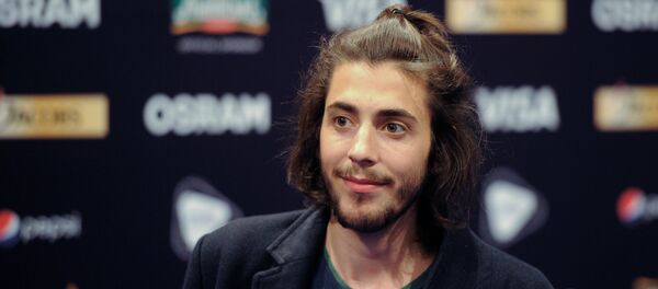 Победителем конкурса Евровидение-2017 стал португалец Сальвадор Собрал - Sputnik Литва