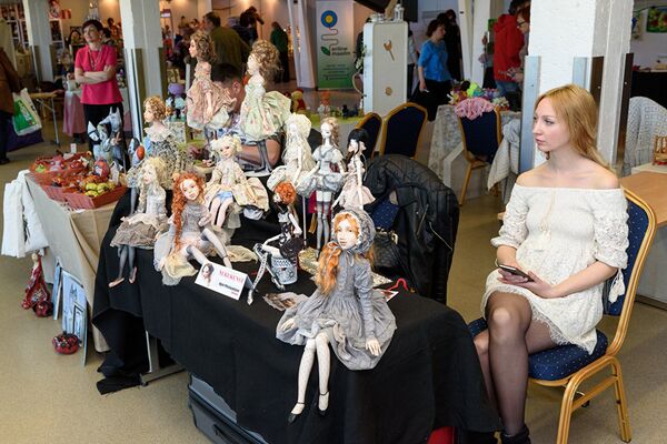 Пятая Международная выставка-фестиваль авторских кукол NukuKunst - Sputnik Литва