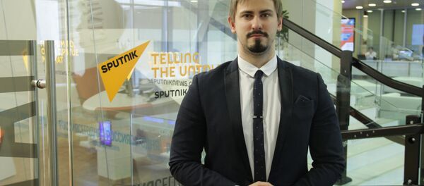 Никита Данюк -  заместитель директора Института стратегических исследований и прогнозов - Sputnik Литва