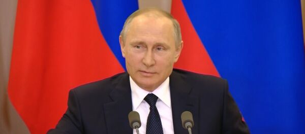 Путин о разговоре Трампа и Лаврова - Sputnik Литва