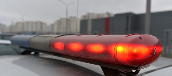 Проблесковые маячки на машине ГАИ - Sputnik Литва