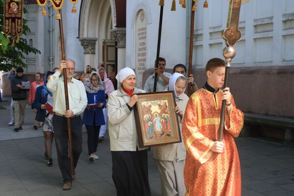 Крестный ход в честь праздника Святителя Николая - Sputnik Литва