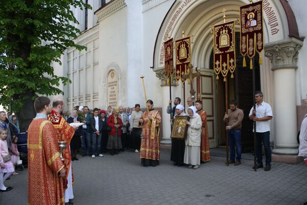Крестный ход в честь праздника Святителя Николая - Sputnik Литва