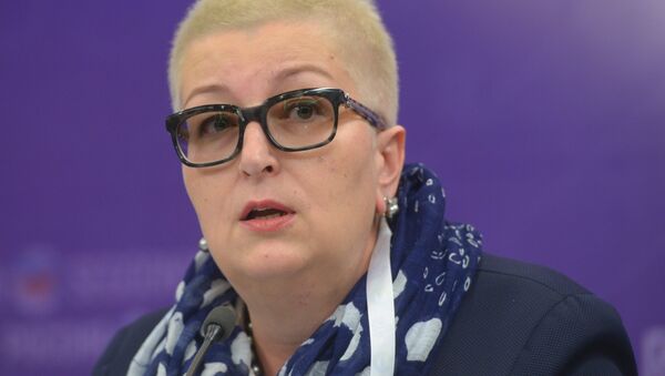 Писатель, теле- и радиоведущая Татьяна Устинова - Sputnik Литва