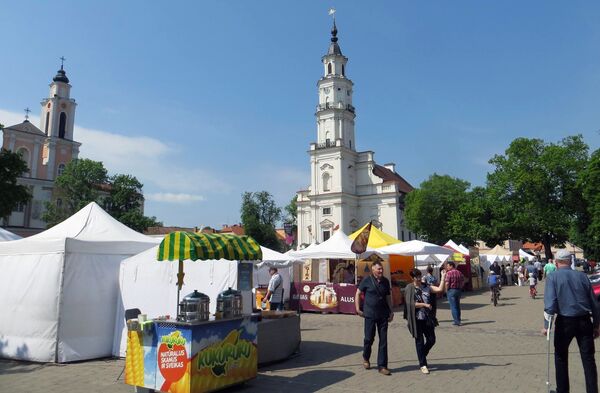 Ратушная площадь — центр Старого города - Sputnik Литва