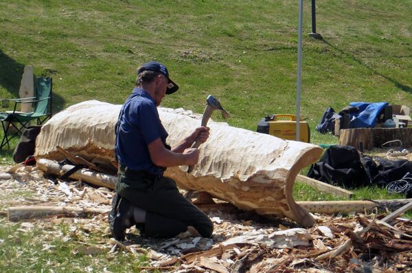 Один из участников конкурса Украсим Каунас - Sputnik Литва