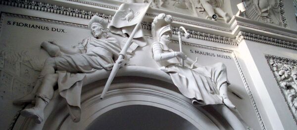 Выставка Святой Флорион - покровитель пожарных Выставка Святой Флорион - покровитель пожарных - Sputnik Lietuva