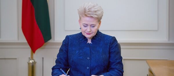 Президент Даля Грибаускайте - Sputnik Литва