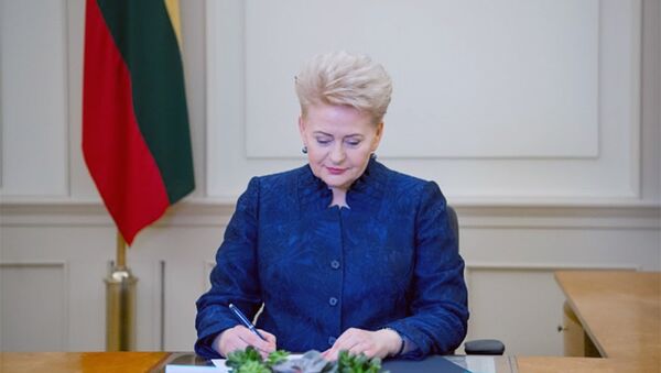 Президент Даля Грибаускайте - Sputnik Литва