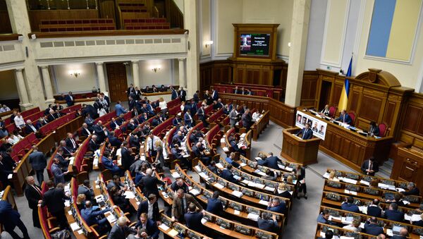Заседание Верховной рады Украины - Sputnik Lietuva