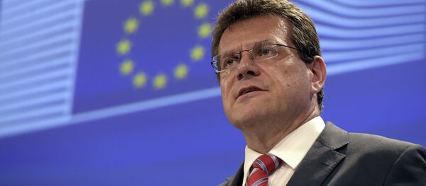 Вице-президент Еврокомиссии по энергосоюзу Марош Шефчович - Sputnik Литва