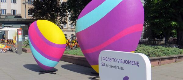 Среди постоянных участников форума компания мобильной связи Telia Среди постоянных участников форума компания мобильной связи Telia - Sputnik Lietuva