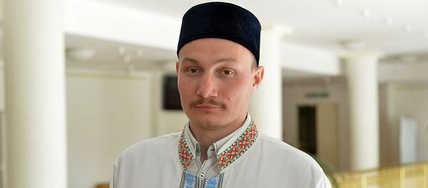 Имам-хатыб соборной мечети Минска Зариф Зудин Имам-хатыб соборной мечети Минска Зариф Зудин - Sputnik Литва