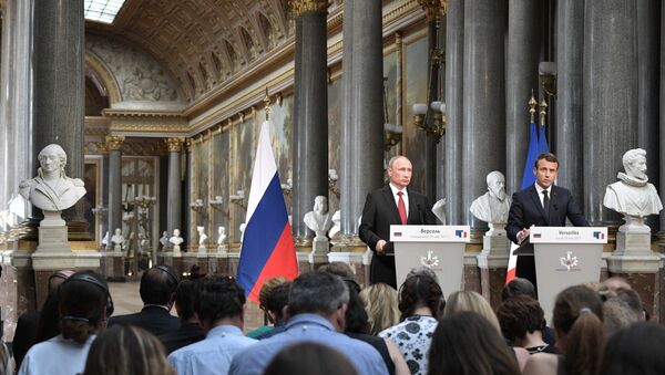 Официальный визит президента РФ В. Путина в Париж - Sputnik Литва