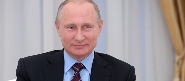 Рабочая встреча президента РФ В. Путина с академиками РАН - Sputnik Литва