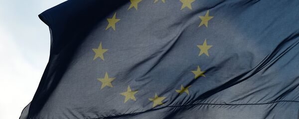 Флаги Евросоюза в Берлине Флаги Евросоюза в Берлине - Sputnik Литва