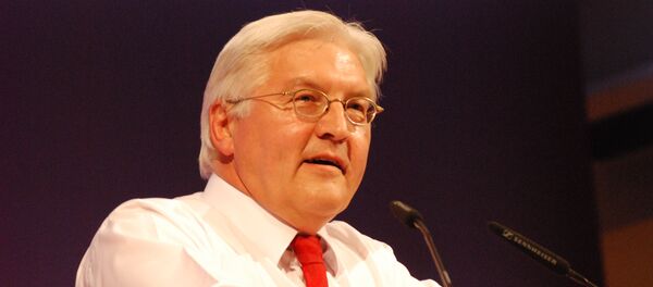 Министр иностранных дел Германии Франк-Волтер Штайнер - Sputnik Литва