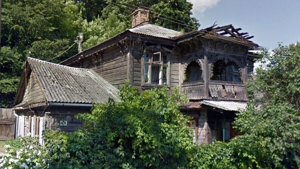 Уникальный деревянный дом в Ужуписе - Sputnik Литва