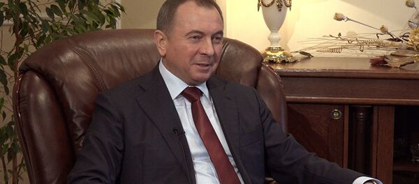 Министр иностранных дел Беларуси Владимир Макей - Sputnik Литва