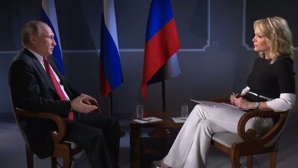 Полная версия интервью Владимира Путина журналистке телеканала NBC News - Sputnik Литва