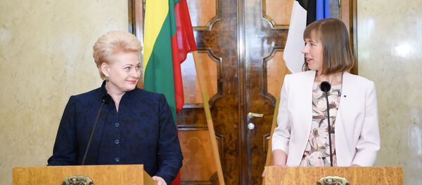 Даля Грибаускайте и Керсти Кальюлайд, архивное фото - Sputnik Литва