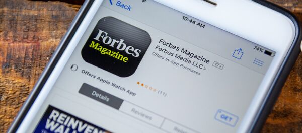 Журнал Forbes в приложениях iOS - Sputnik Литва