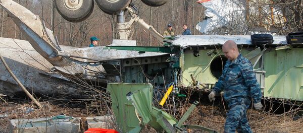 На месте авиакатастрофы под Смоленском. День третий - Sputnik Lietuva