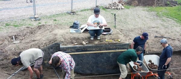 Археологи работают на горе Гедиминаса - Sputnik Литва