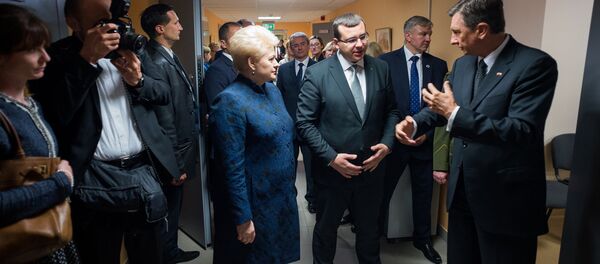 Даля Грибаускайте и Борут Пахор посетили Центр кибернетической безопасности Даля Грибаускайте и Борут Пахор посетили Центр кибернетической безопасности - Sputnik Lietuva