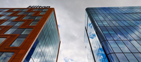 Подготовка к открытию Петербургского экономического форума Подготовка к открытию Петербургского экономического форума - Sputnik Литва