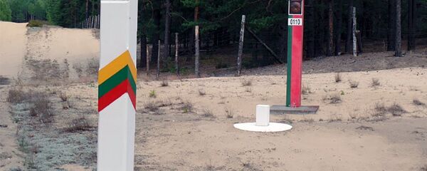 Приграничные столбы Литвы и Беларуси - Sputnik Литва