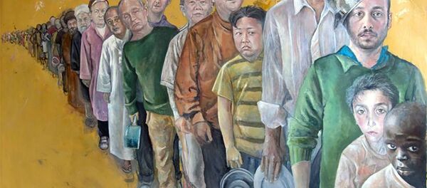 Картина Абдаллы Аль Омари Картина Абдаллы Аль Омари - Sputnik Lietuva