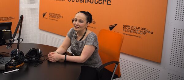 Асмик Абовян в гостях у радио Sputnik Армения - Sputnik Литва