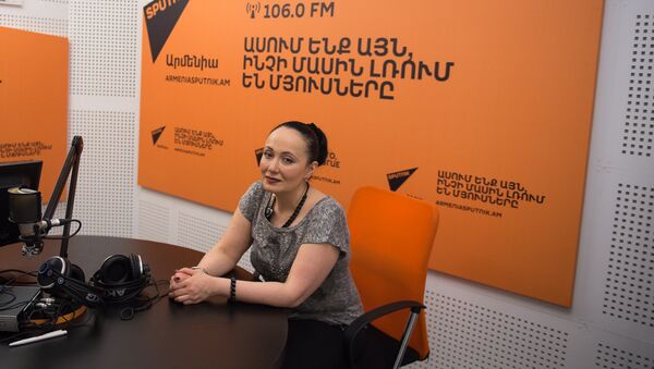 Асмик Абовян в гостях у радио Sputnik Армения - Sputnik Литва