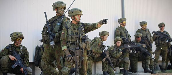 Учения Железный волк 2017 - Sputnik Литва