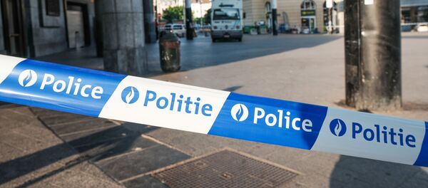 На месте теракта в Брюсселе - Sputnik Литва