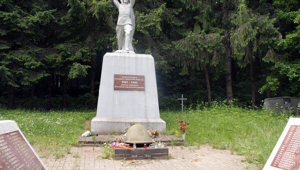Памятник советскому воину-освободителю, архивное фото - Sputnik Литва