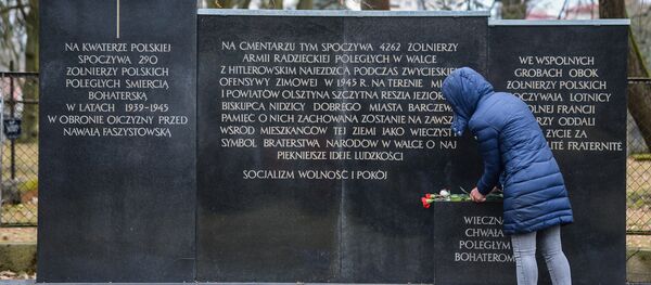 Автопробег Дороги памяти стартовал в Польше - Sputnik Литва