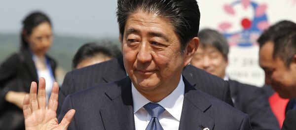 Japonijos premjeras - Sputnik Lietuva