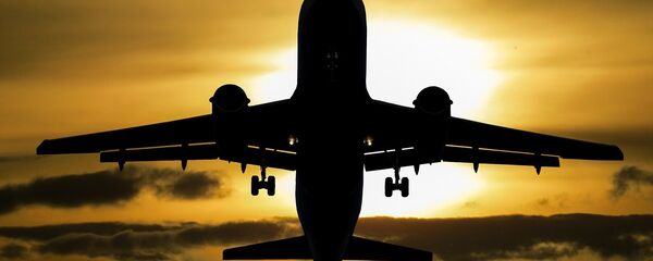 Самолет в небе - Sputnik Литва