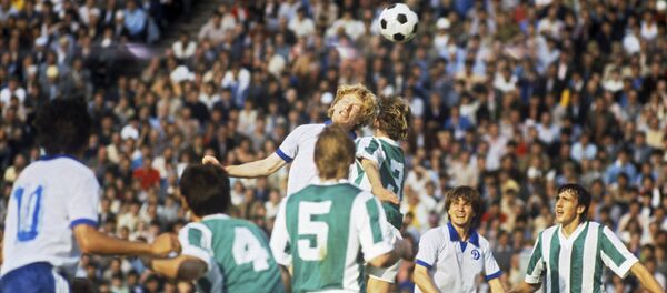 Момент матча Динамо (Киев) - Жальгирис (Вильнюс) - Sputnik Lietuva