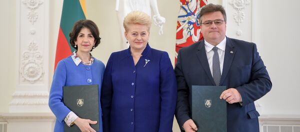 Церемония подписания договора между Литвой и Европейской организацией ядерных исследований Церемония подписания договора между Литвой и Европейской организацией ядерных исследований - Sputnik Lietuva