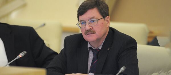 Профессор Академии военных наук РФ Владимир Козин, архивное фото - Sputnik Литва