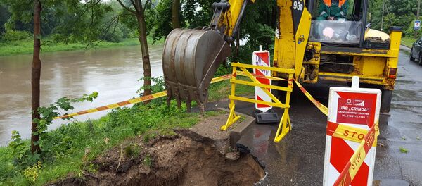 Ликвидация последствий потопа в Вильнюсе - Sputnik Литва