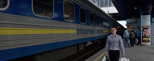 Железнодорожное пассажирское сообщение Украины с Россией - Sputnik Литва