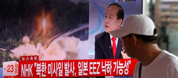 Новостной отчет по испытанию баллистических ракет в Северной Корее - Sputnik Литва