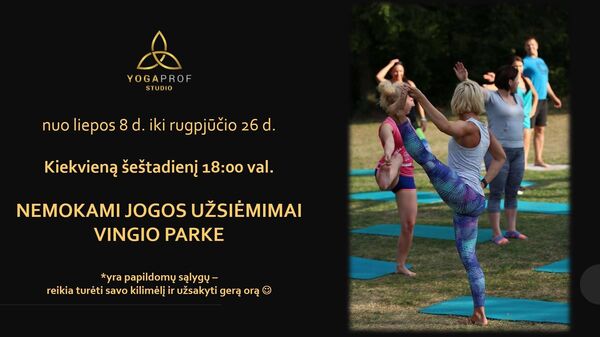 Занятия с YogaProf Studio Занятия с YogaProf Studio - Sputnik Lietuva